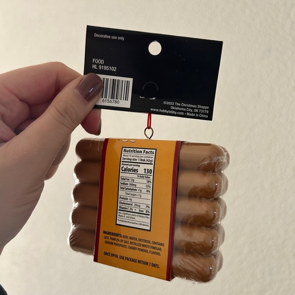 Hot Dog Ornament - All American Classic, Collectable- NWT - Picture 3 of 4